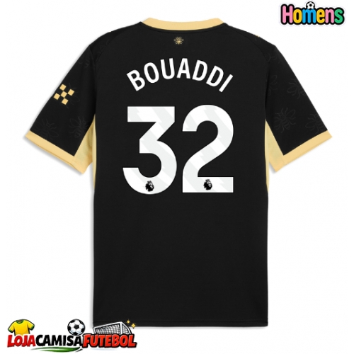 Camisa de Futebol Manchester City Ayyoub Bouaddi #32 Equipamento Secundário 2026-27 Manga Curta